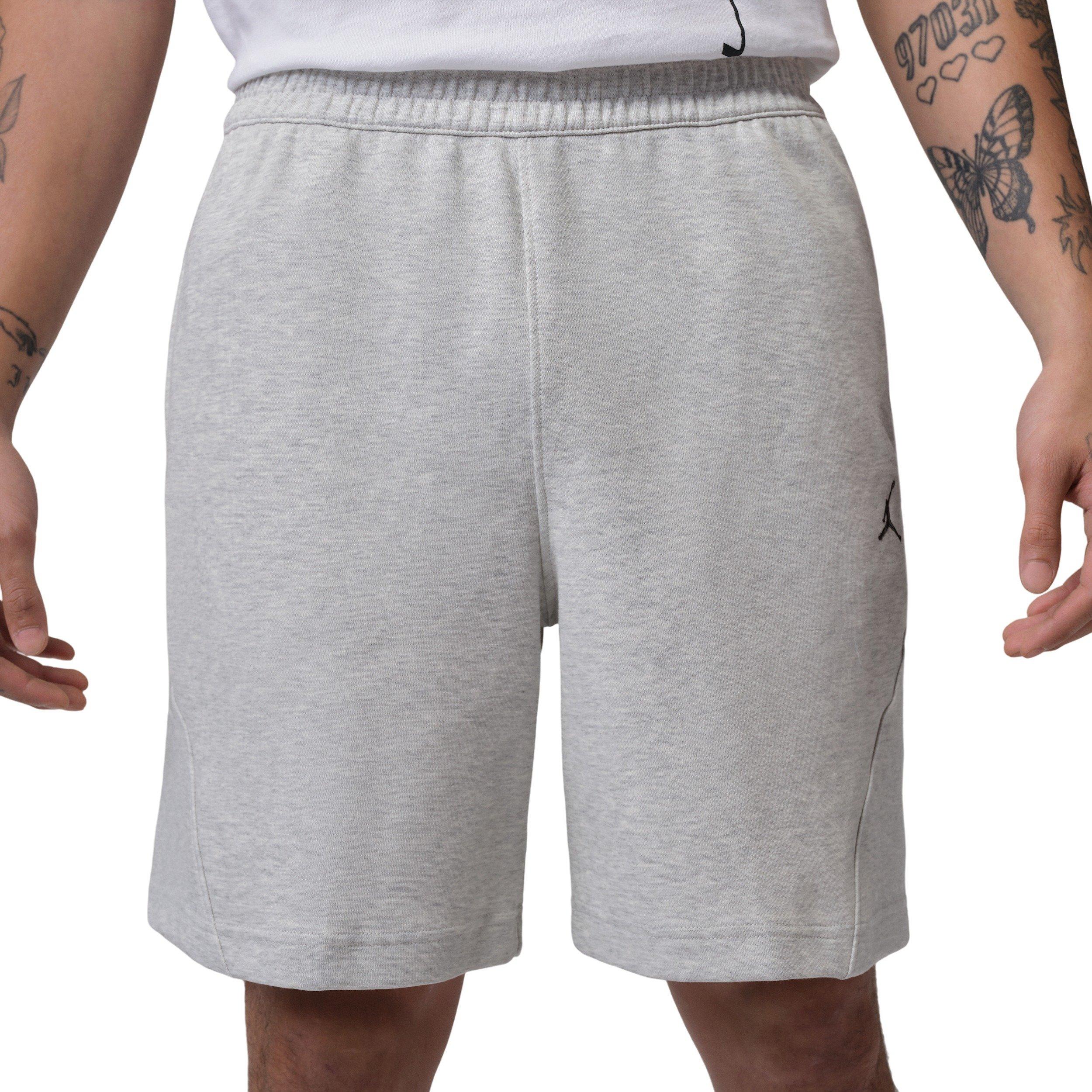 Jordan Men's Sports Dri-FIT Basketball Hoop Fleece Shorts - GREY